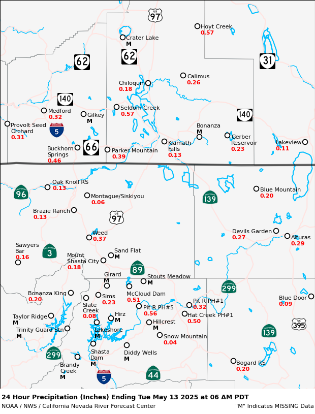 Precipitation Map