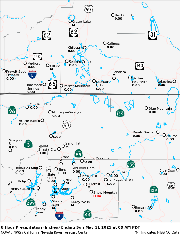 Precipitation Map