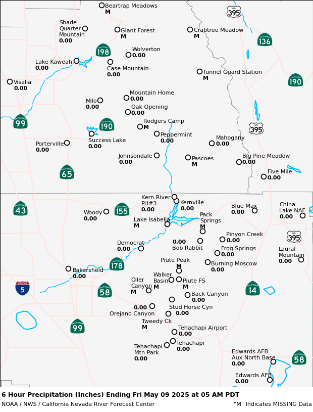 Precipitation Map