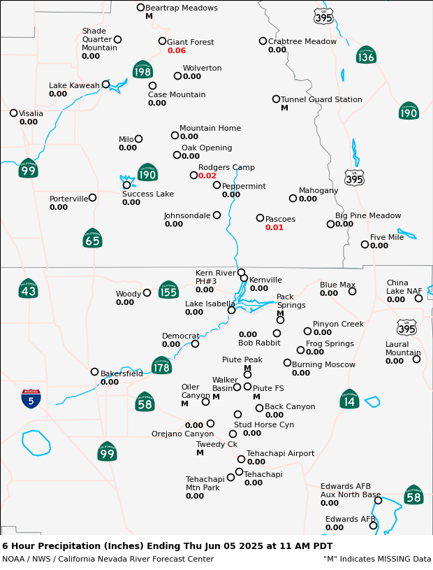 Precipitation Map