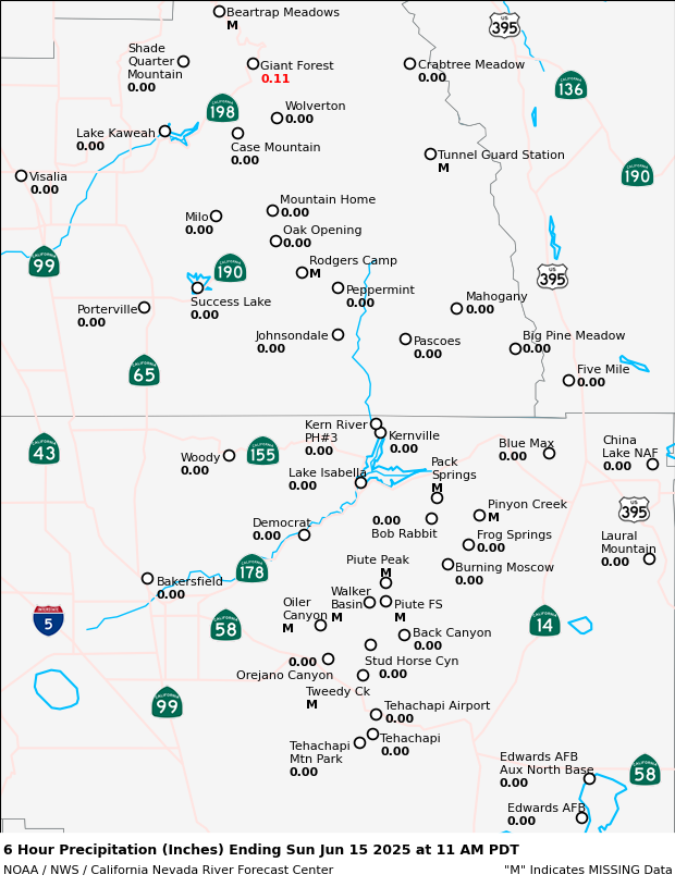 Precipitation Map
