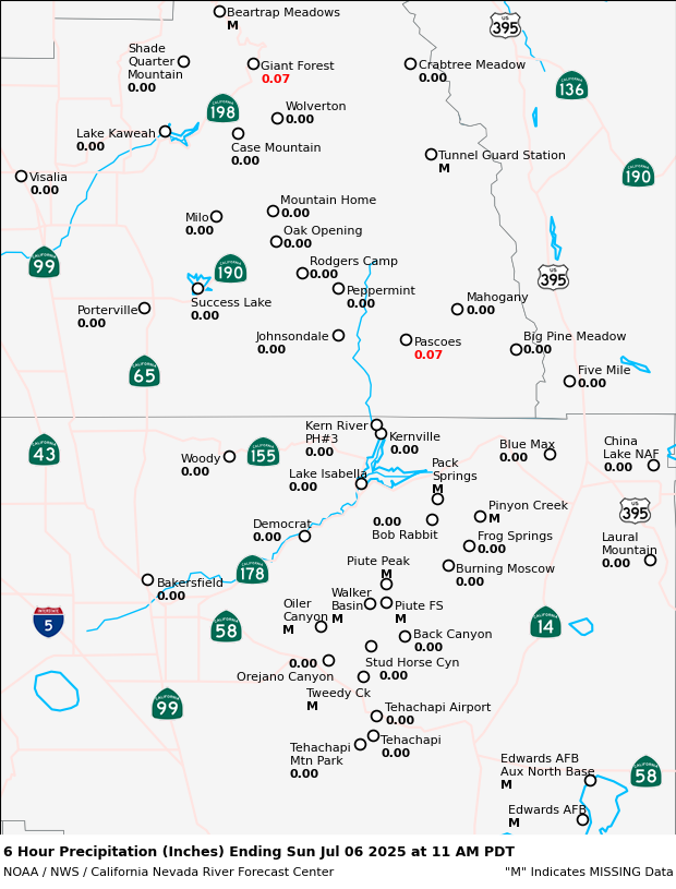 Precipitation Map