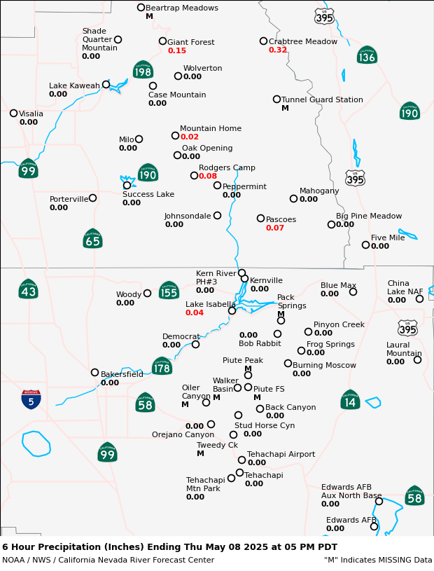 Precipitation Map
