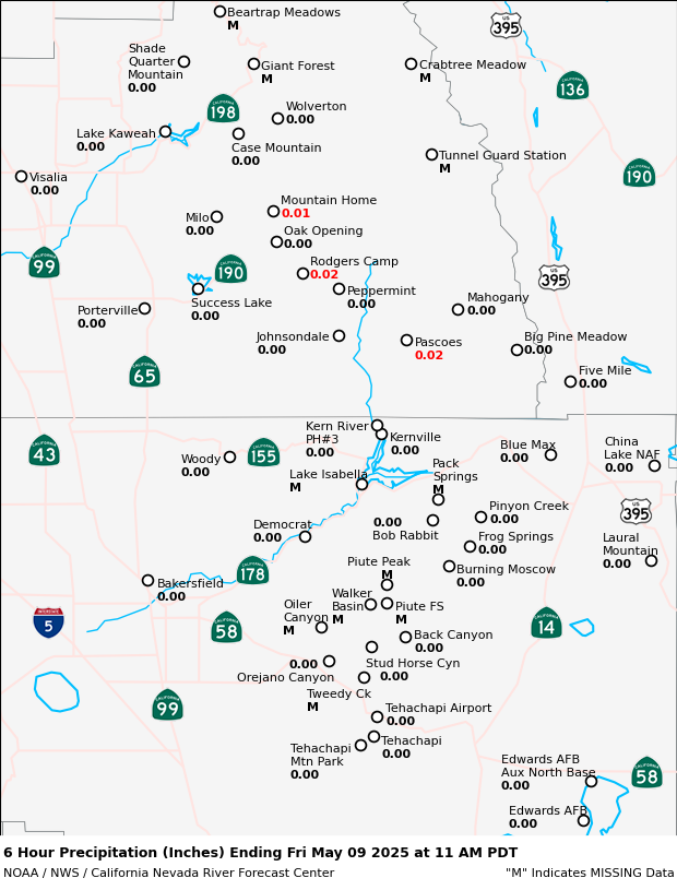 Precipitation Map