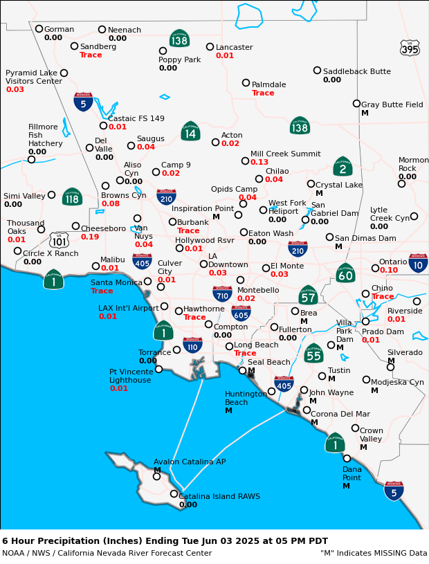 Precipitation Map