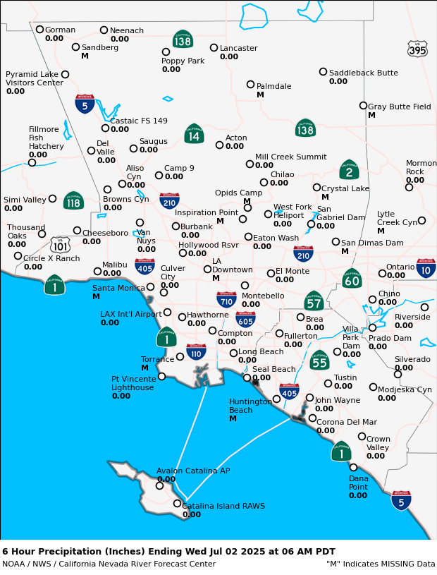 Precipitation Map