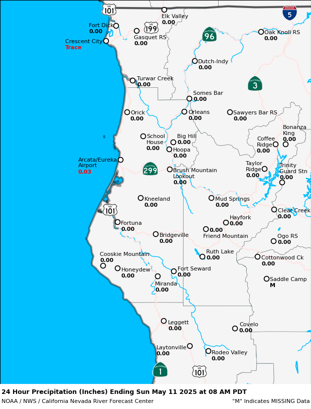 Precipitation Map