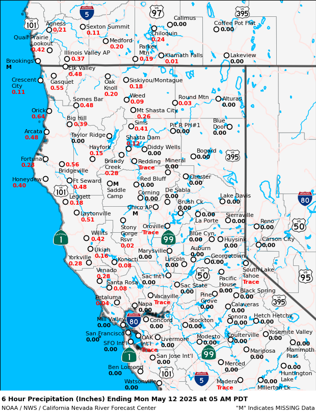 Precipitation Map