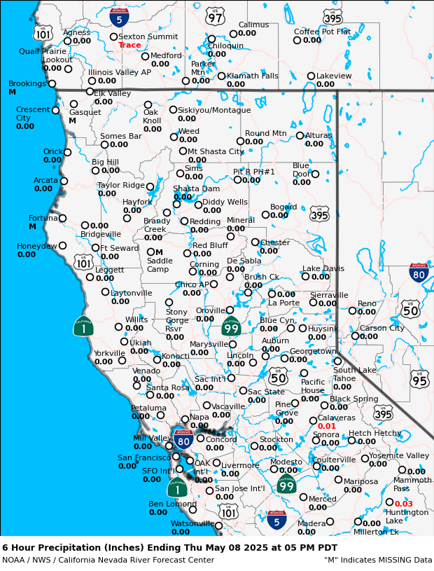 Precipitation Map
