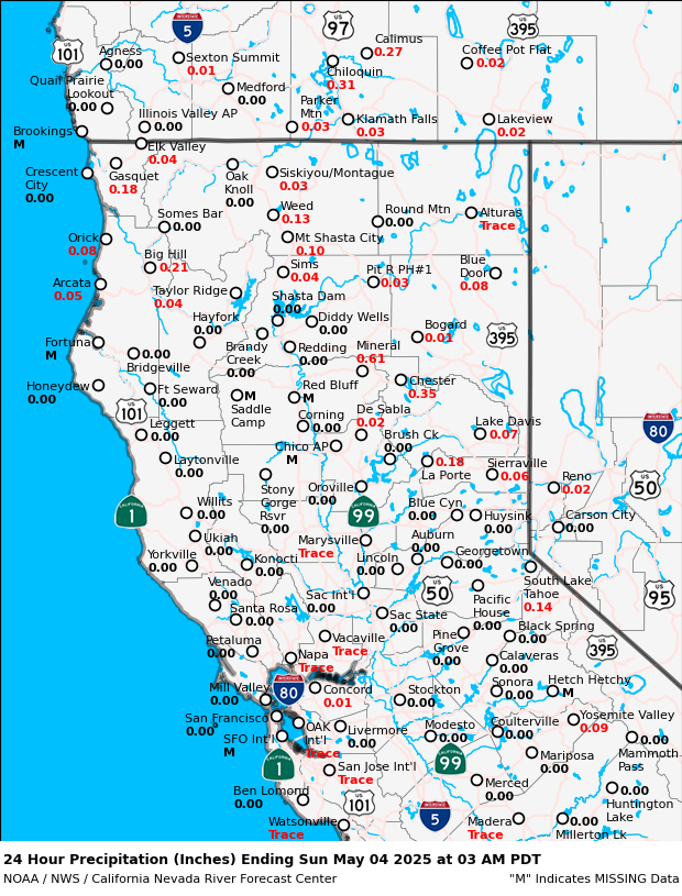 Precipitation Map