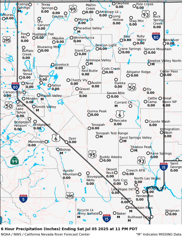 Precipitation Map