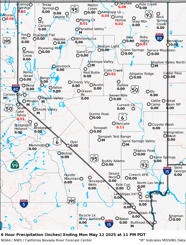 Precipitation Map
