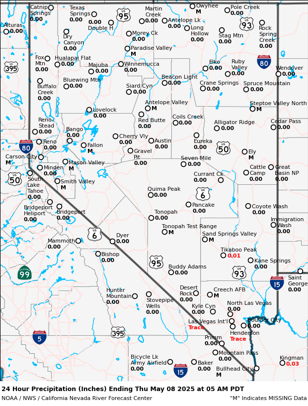 Precipitation Map