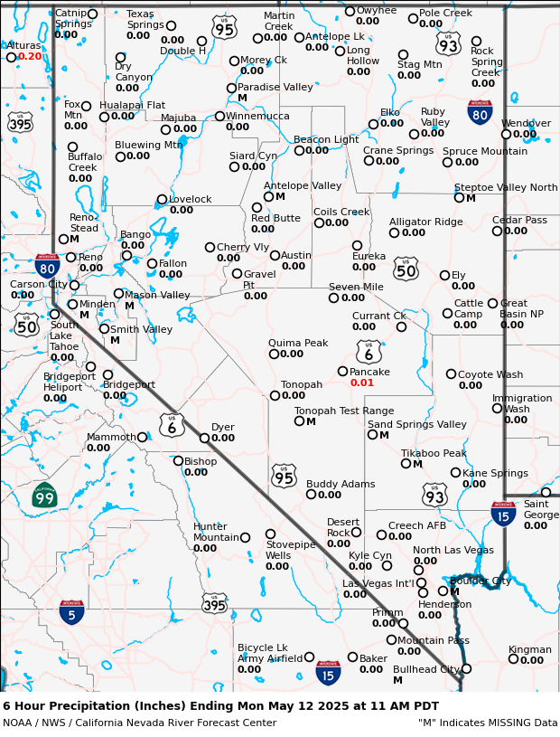 Precipitation Map