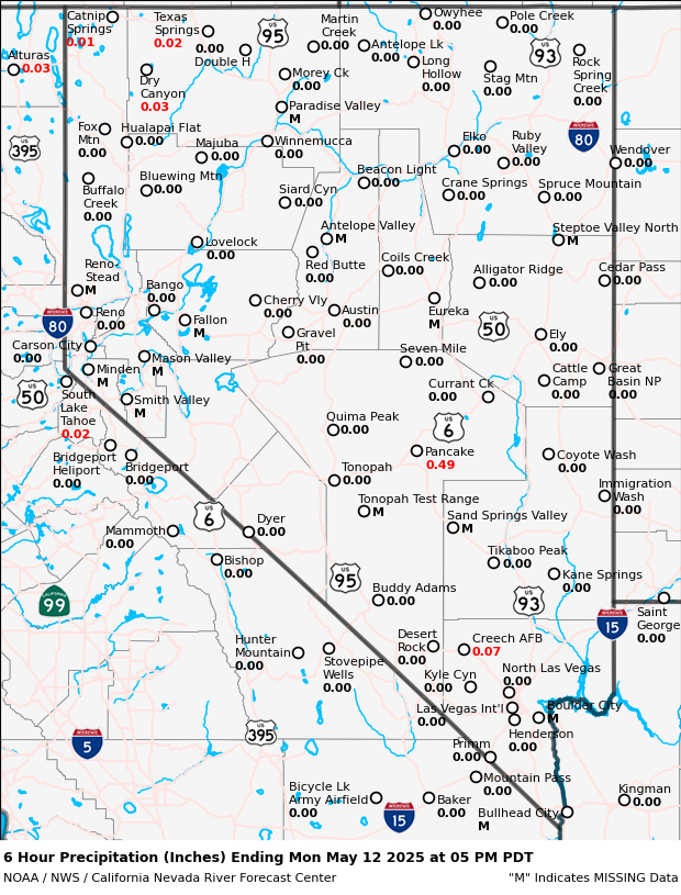 Precipitation Map