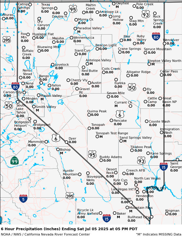 Precipitation Map
