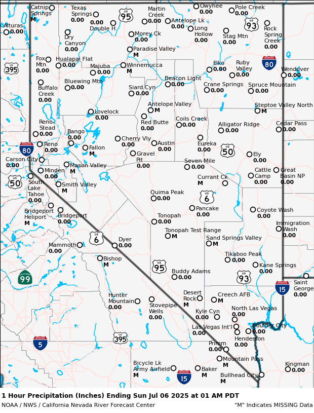 Precipitation Map