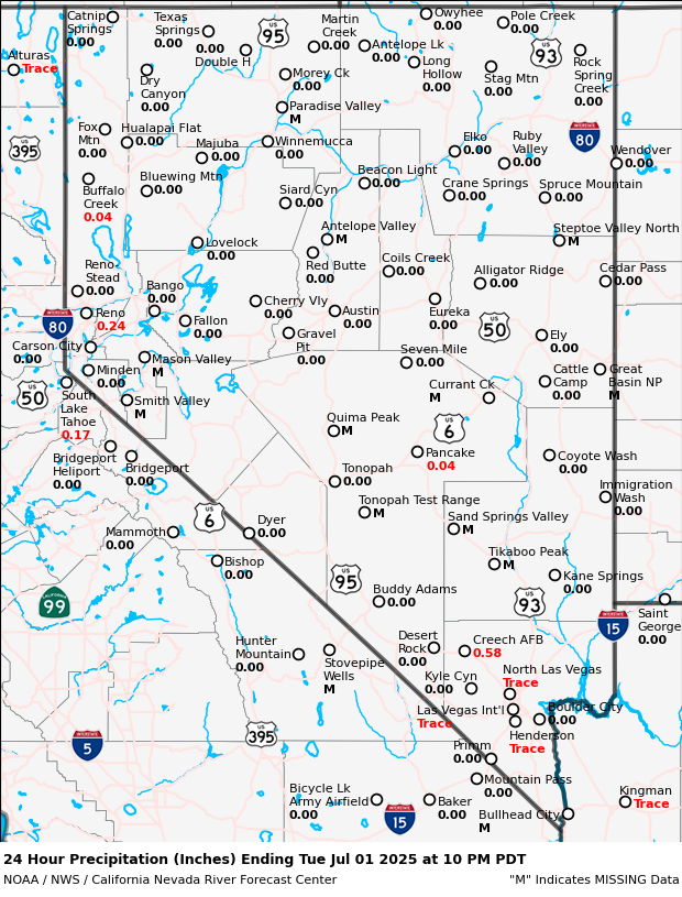 Precipitation Map