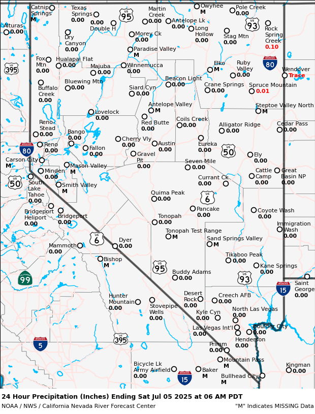 Precipitation Map
