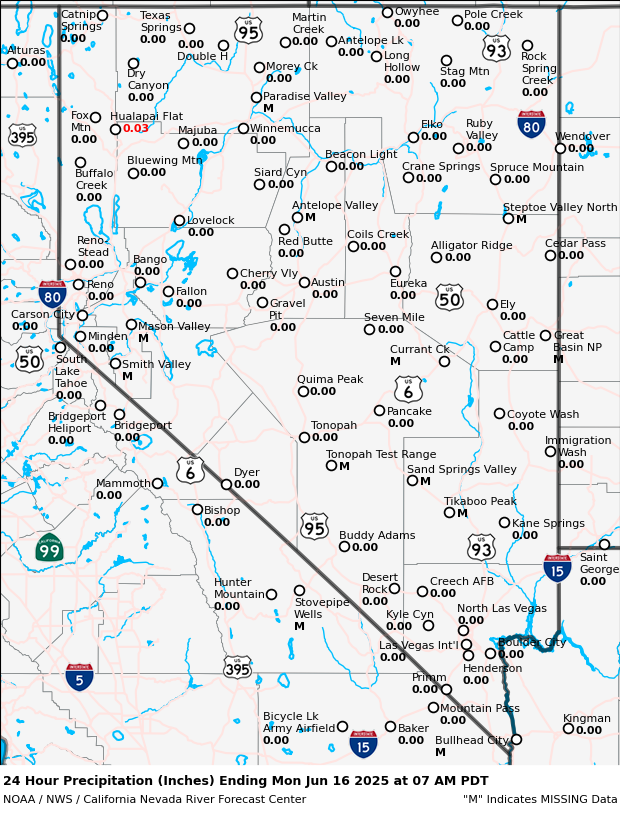 Precipitation Map