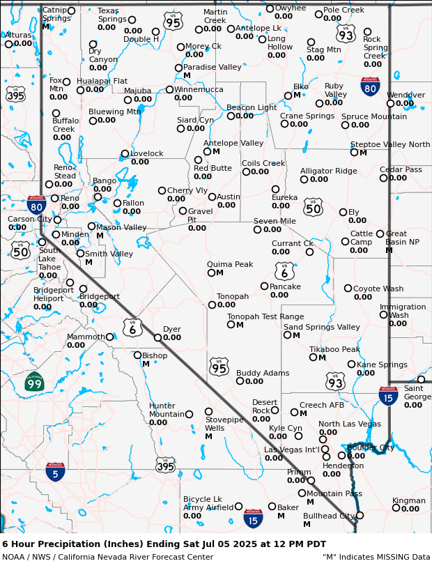 Precipitation Map
