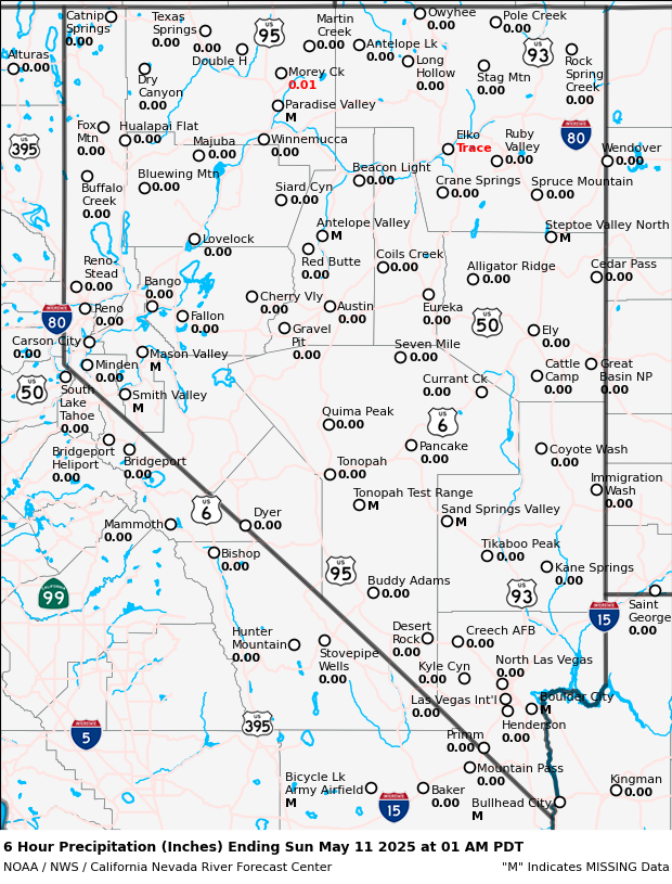 Precipitation Map