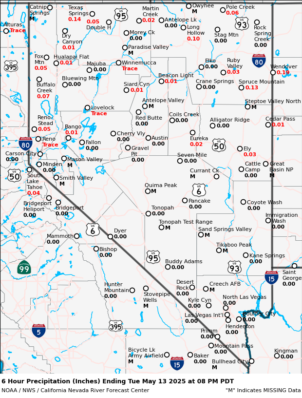 Precipitation Map