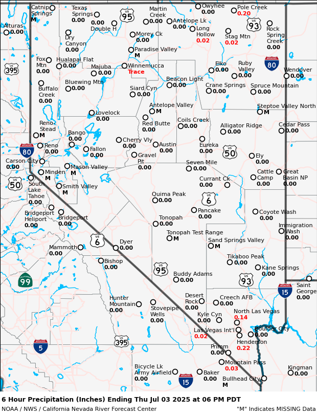 Precipitation Map