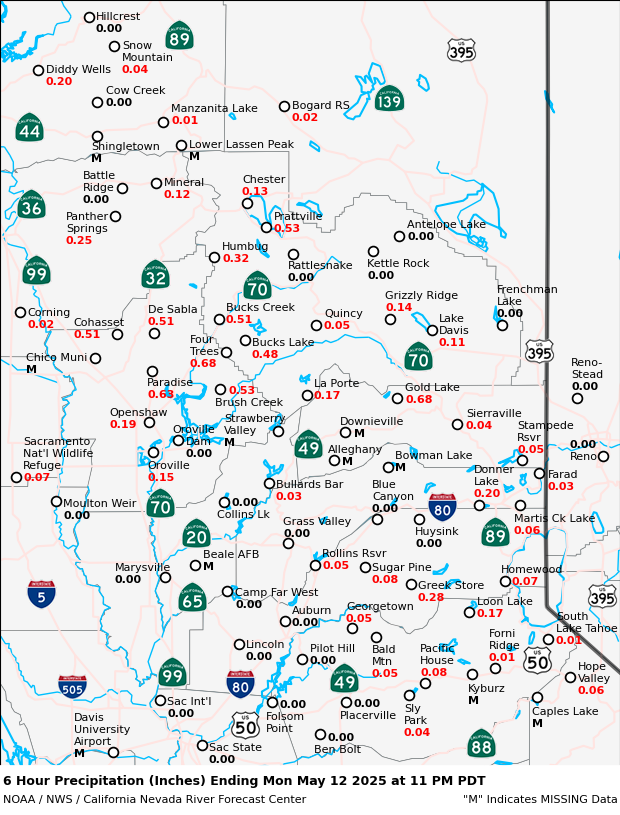 Precipitation Map