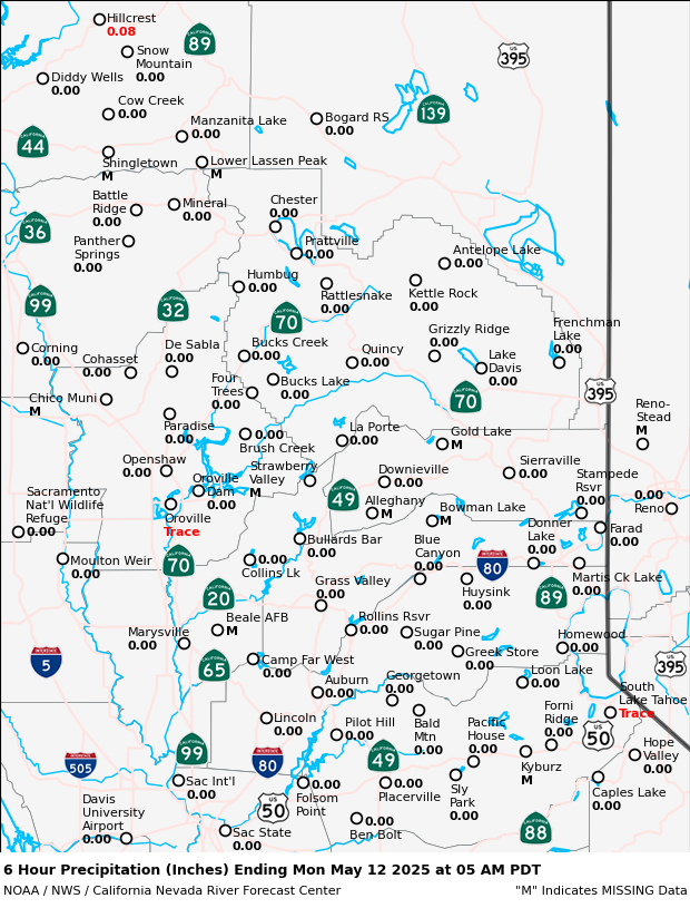 Precipitation Map
