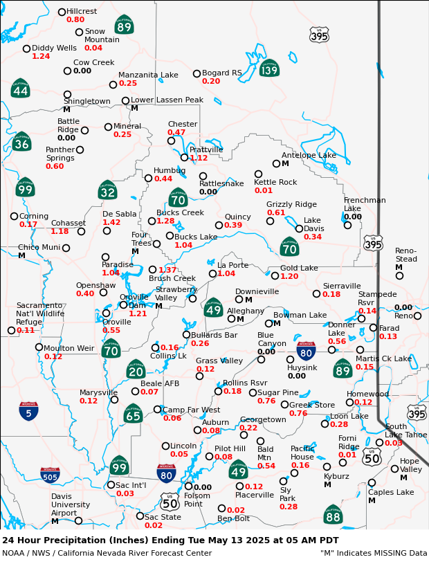 Precipitation Map