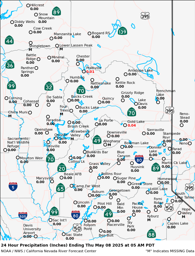 Precipitation Map