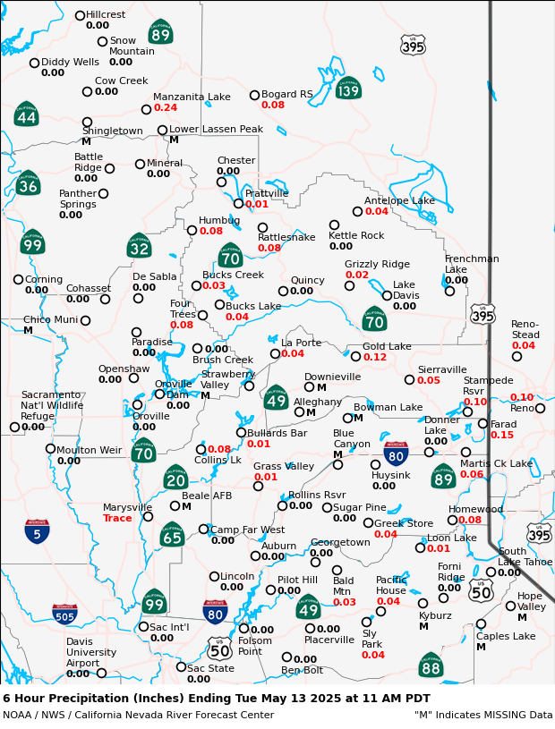 Precipitation Map