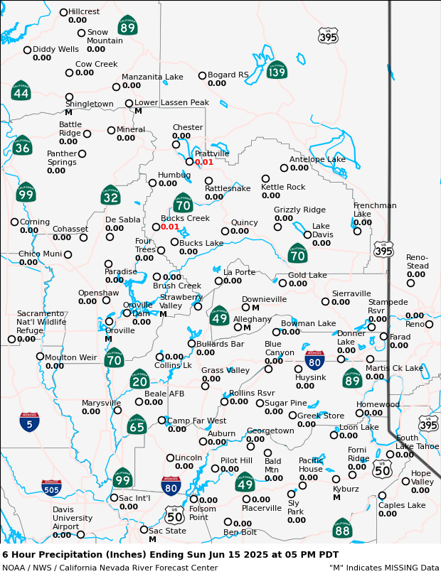 Precipitation Map