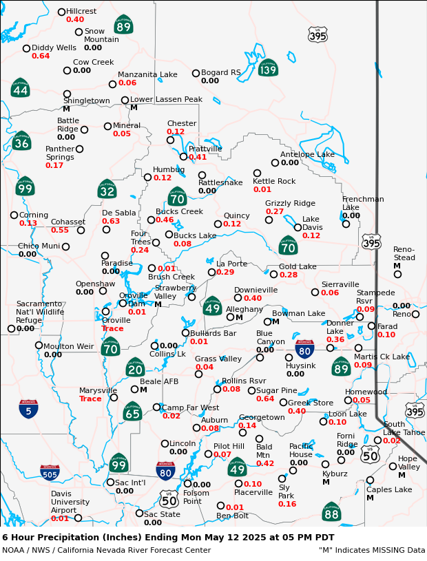 Precipitation Map