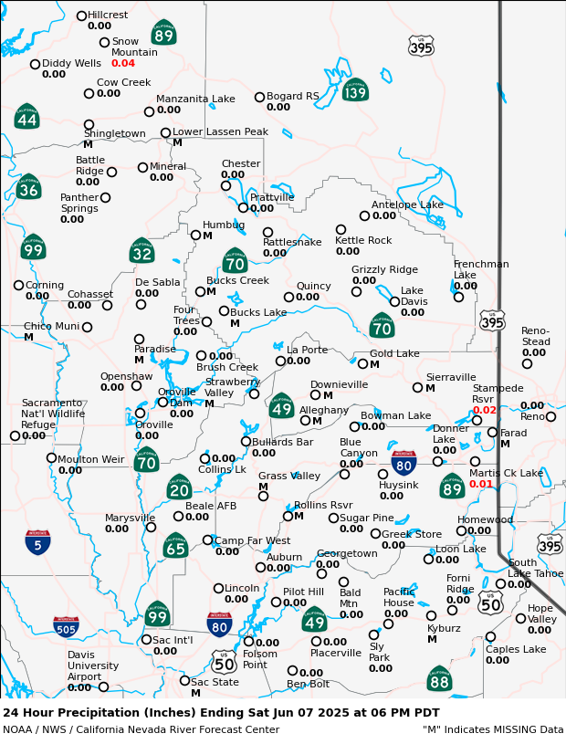 Precipitation Map