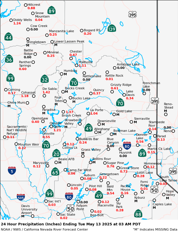 Precipitation Map