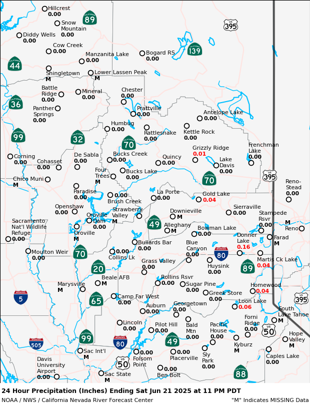 Precipitation Map