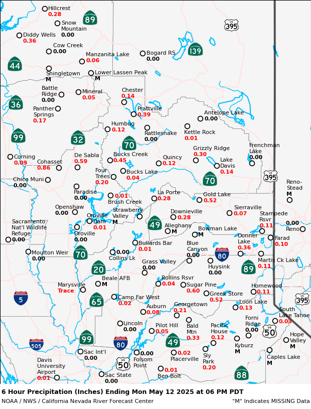Precipitation Map