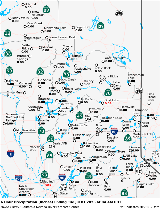 Precipitation Map