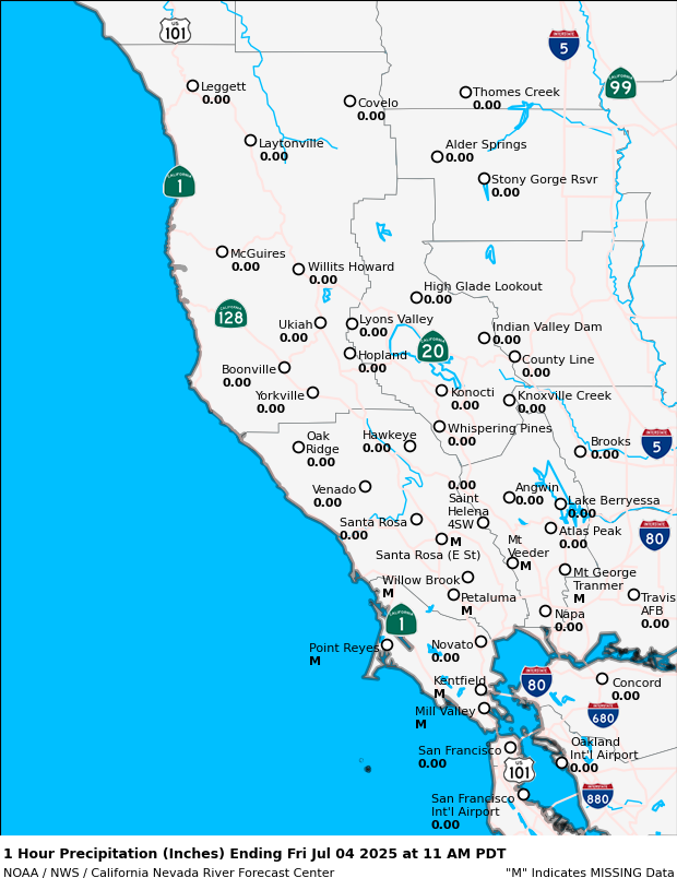 Precipitation Map