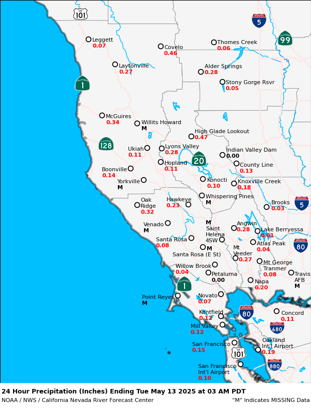 Precipitation Map