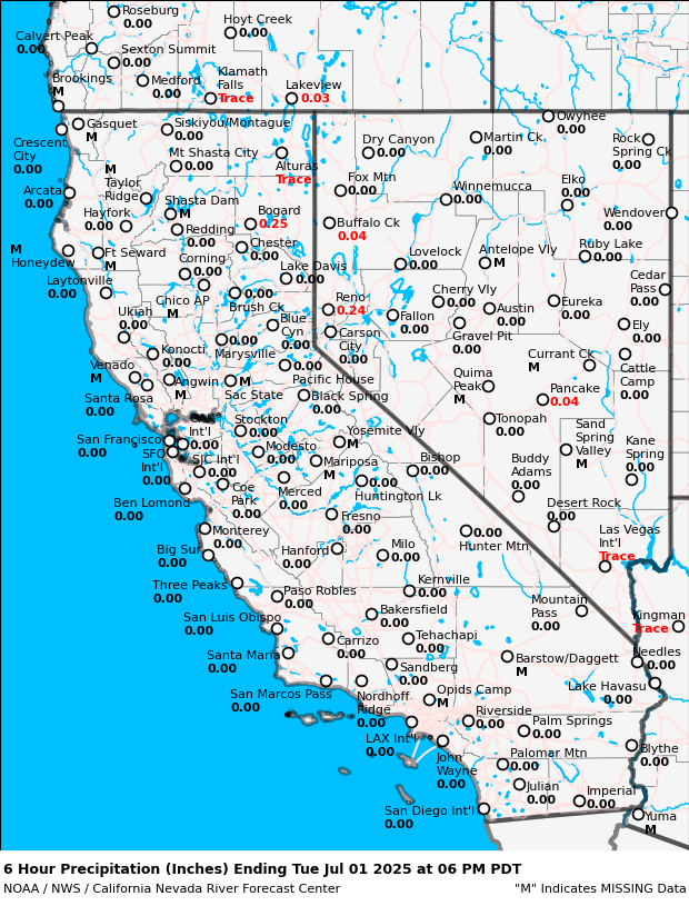 Precipitation Map