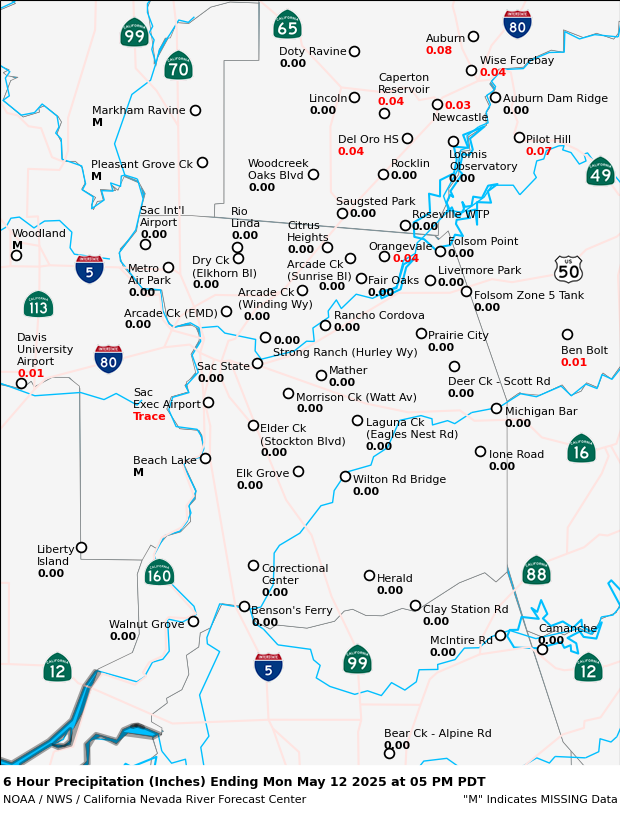 Precipitation Map
