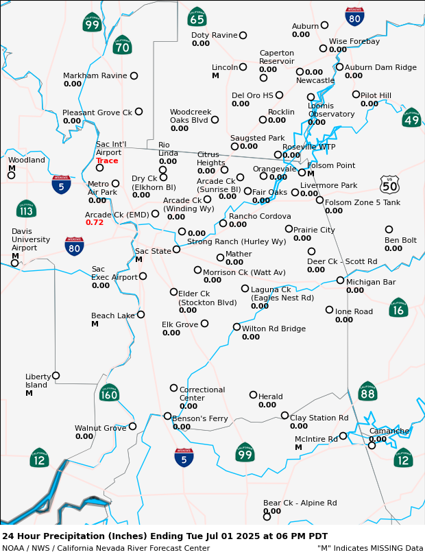 Precipitation Map