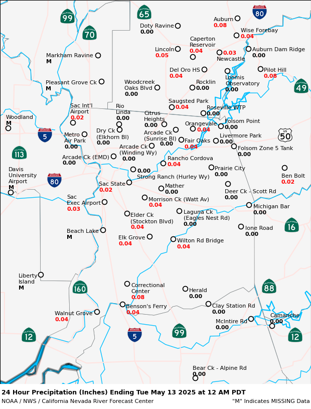 Precipitation Map