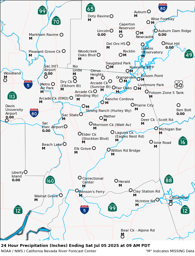 Precipitation Map