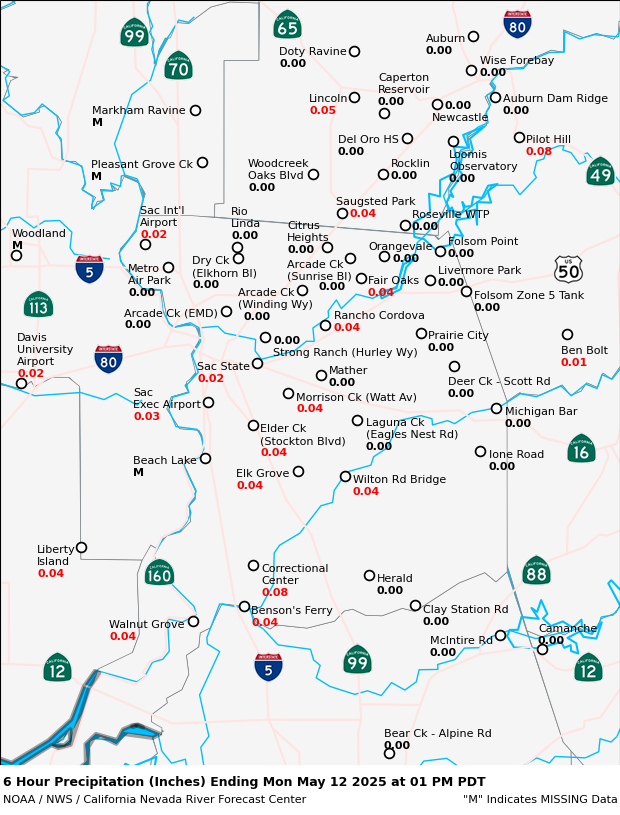Precipitation Map
