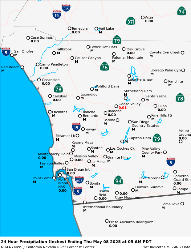 Precipitation Map