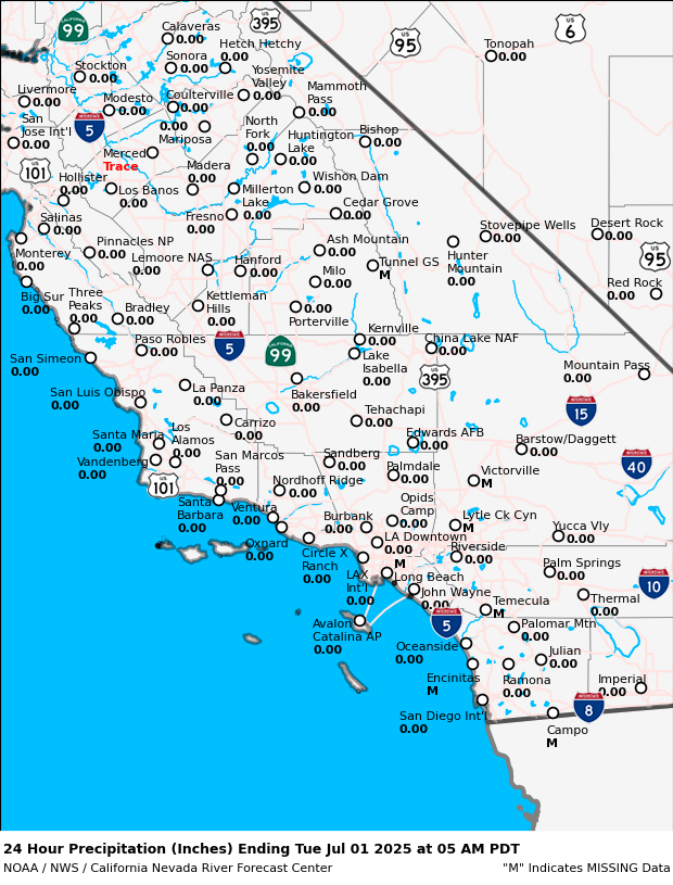 Precipitation Map